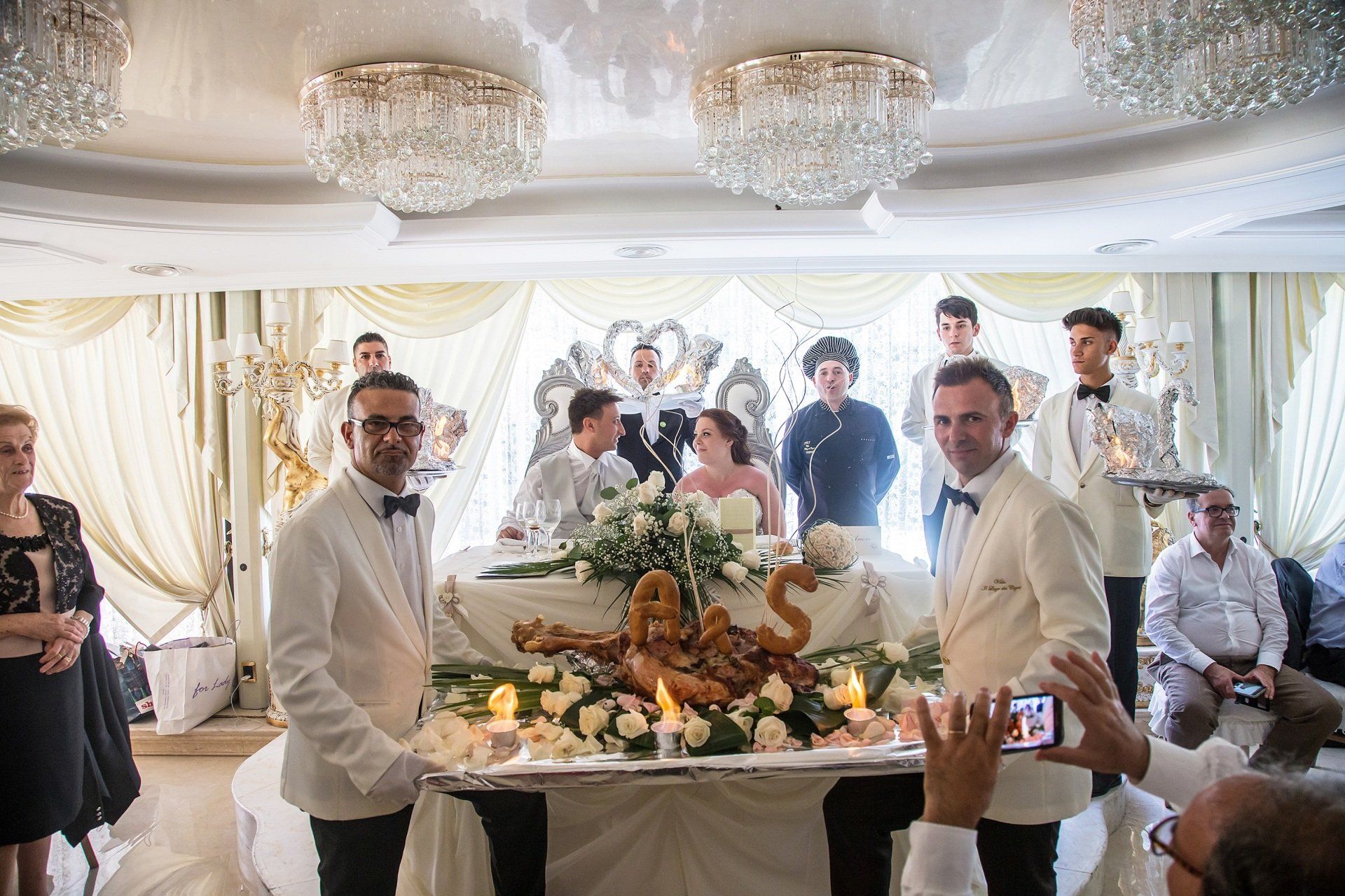 vassoio per matrimoni