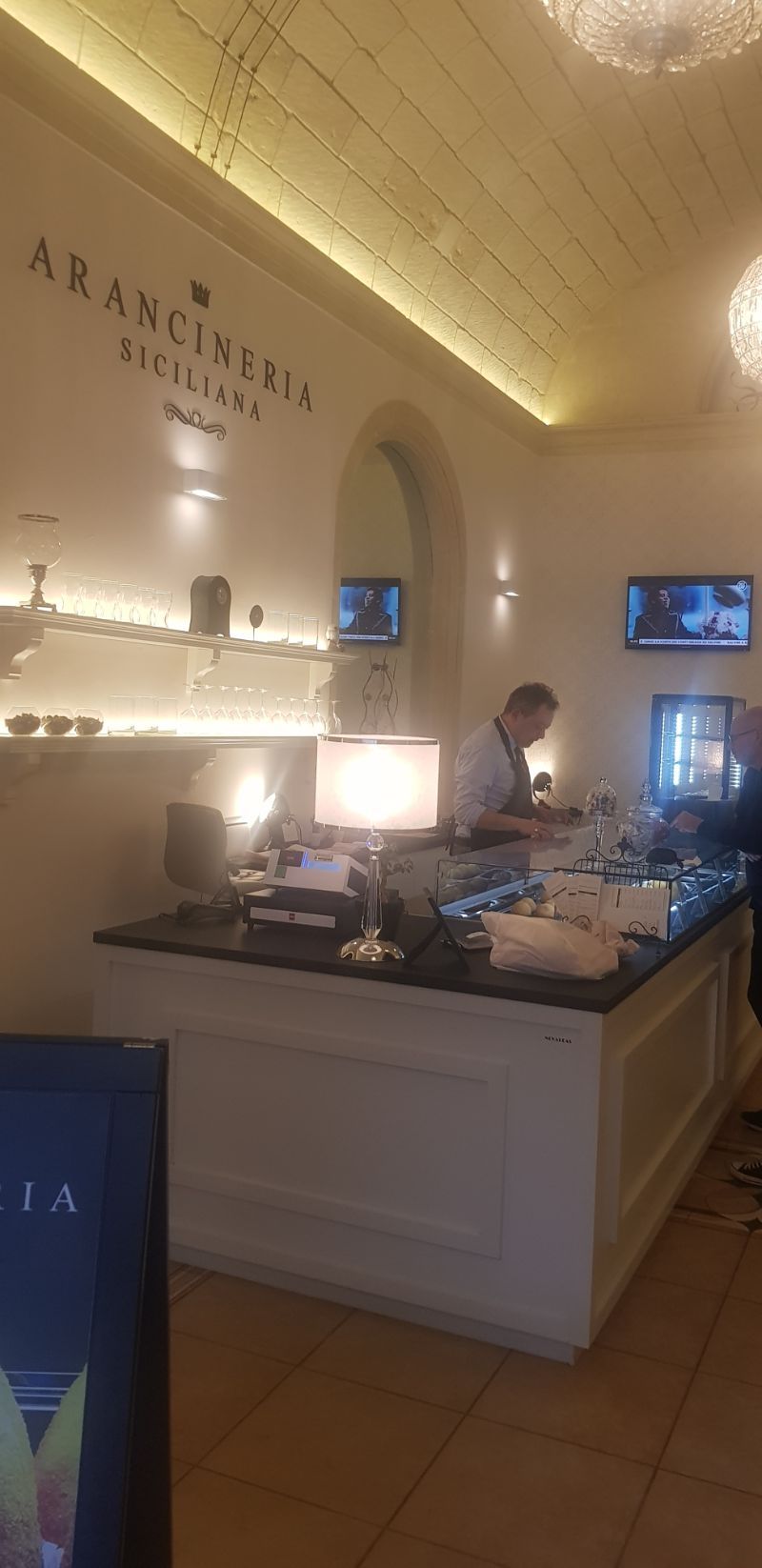 progetto di arredo per arancineria siciliana