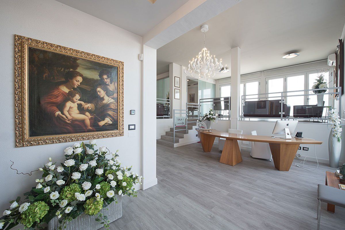 salone della casa funeraria a Crema