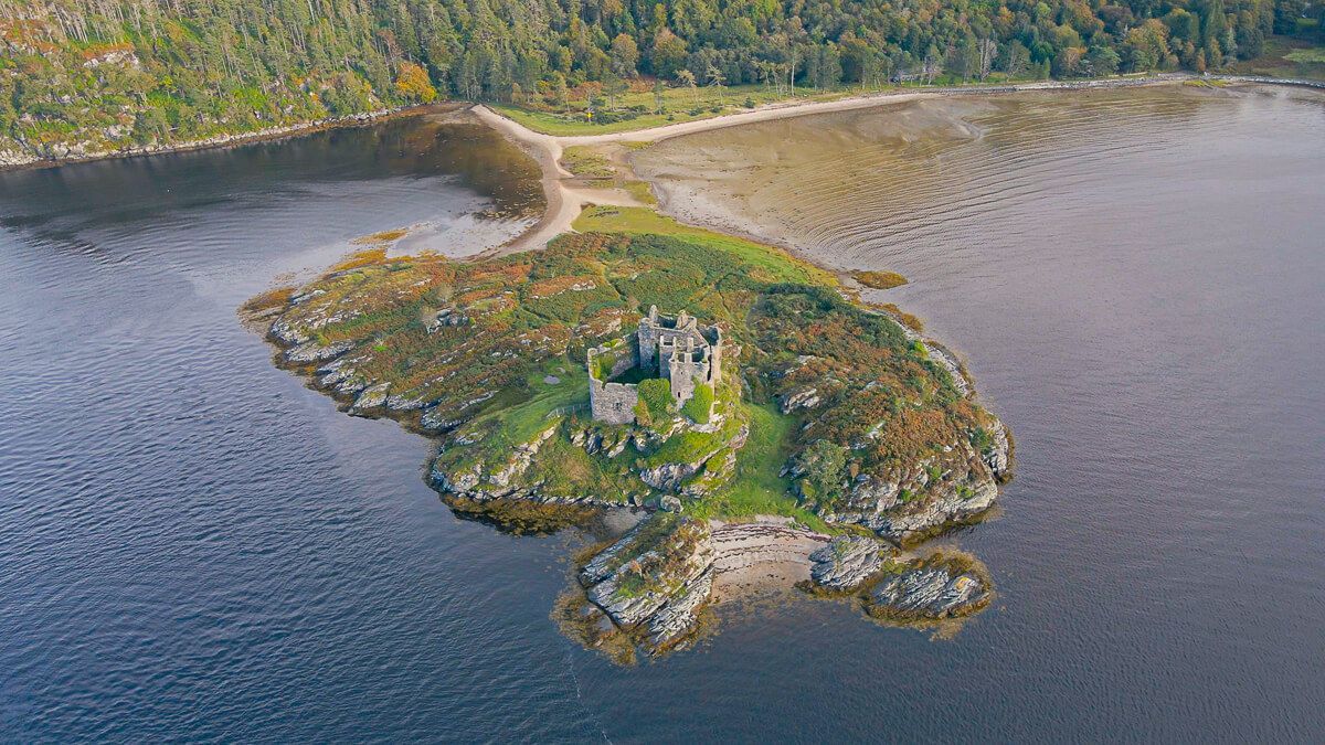 Castle Tioram Shoreline