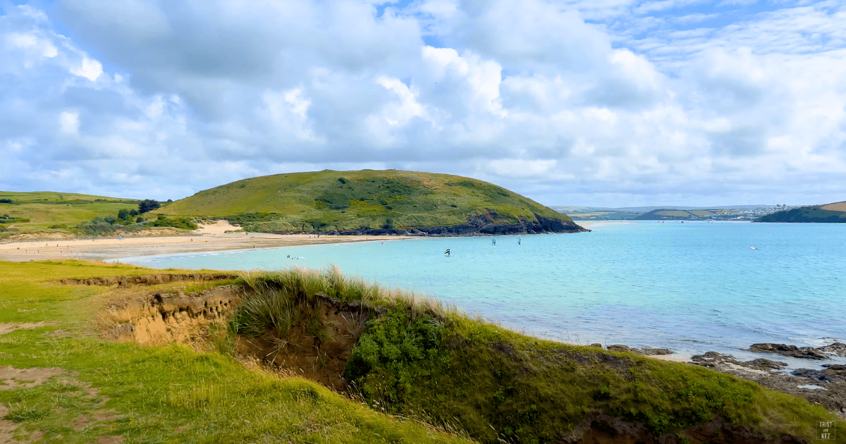 Daymer bay in Cornwall