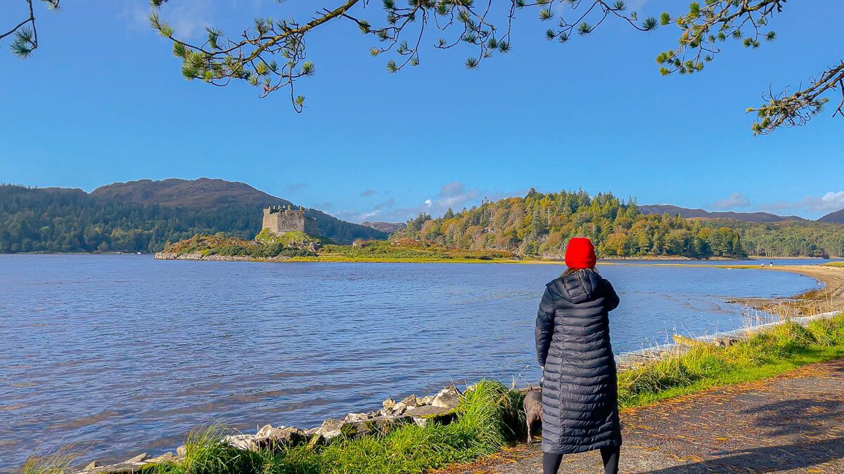 Kez Standing Next To Loch Moida