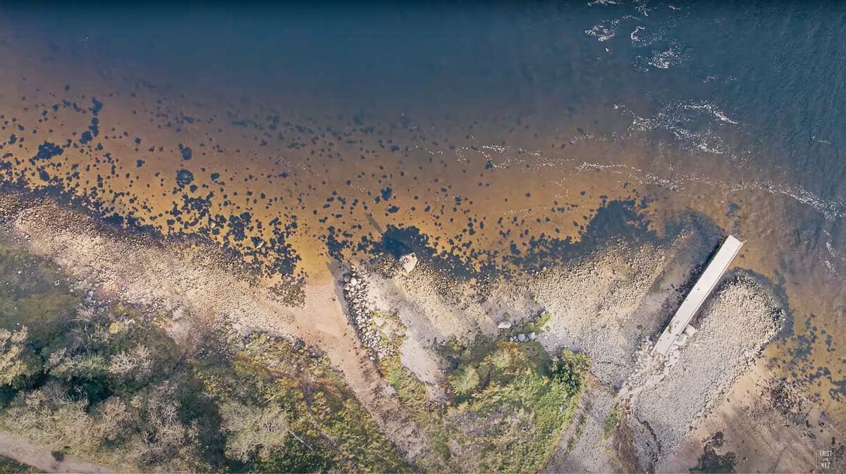 Loch Etive Shore Aerial View