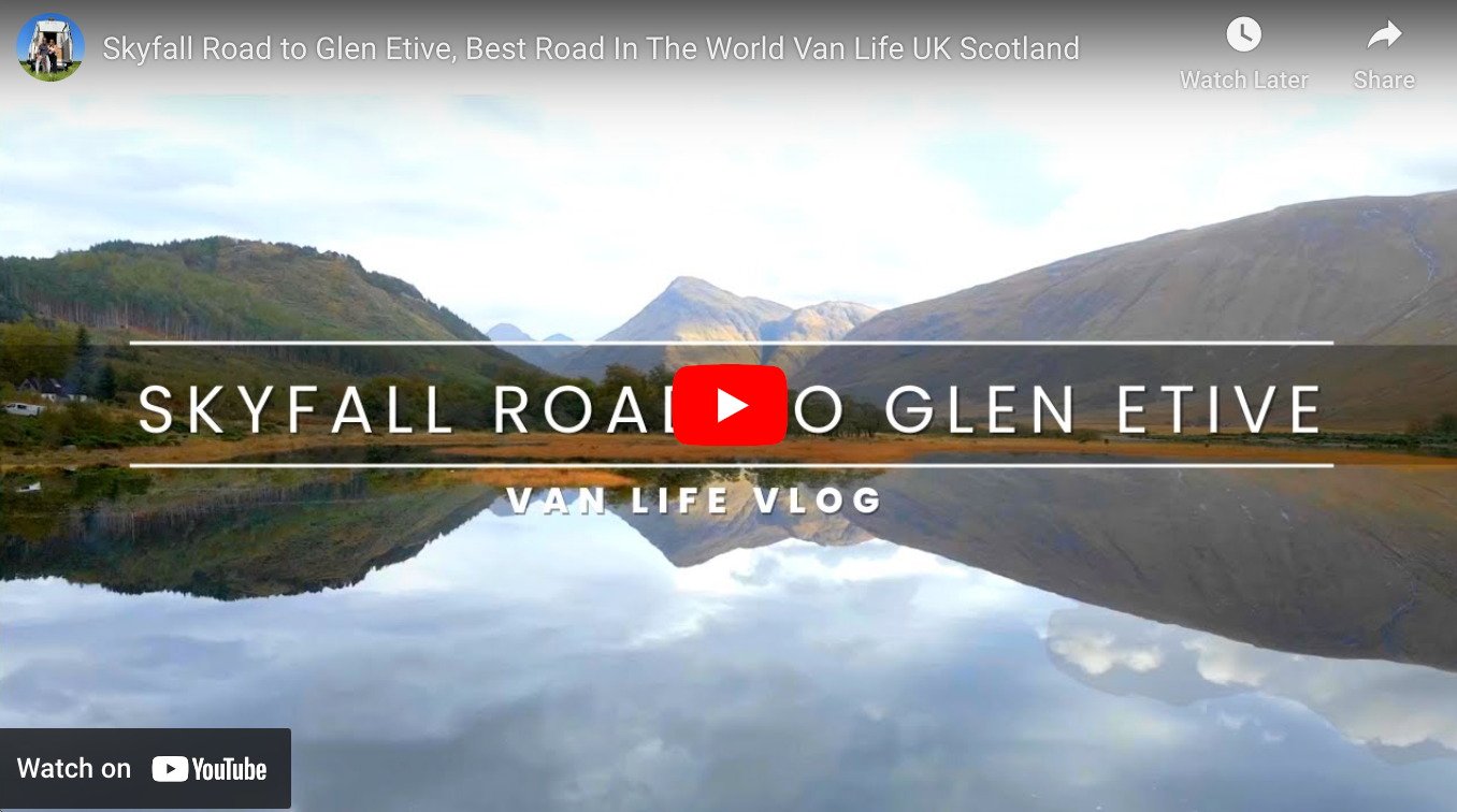 Skyfall Road to Glen Etive