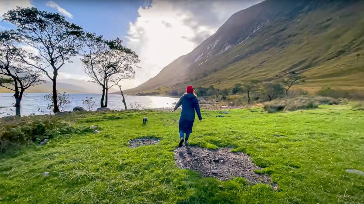 Walking to Loch Etive