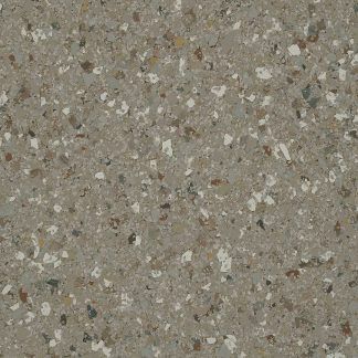 A close up of a concrete surface with a lot of small rocks on it.