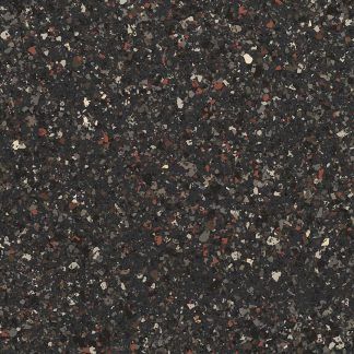 A close up of a black granite counter top