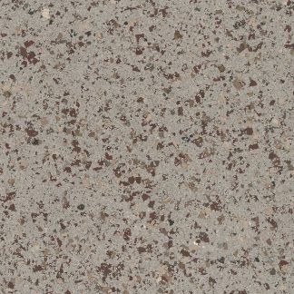 A close up of a gray and brown granite counter top.