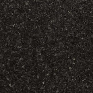 A close up of a black granite counter top.