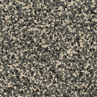 A close up of a camouflage pattern on a concrete surface.