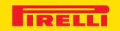 Pirelli logo with red text on a yellow background. | Bloomfield Garage
