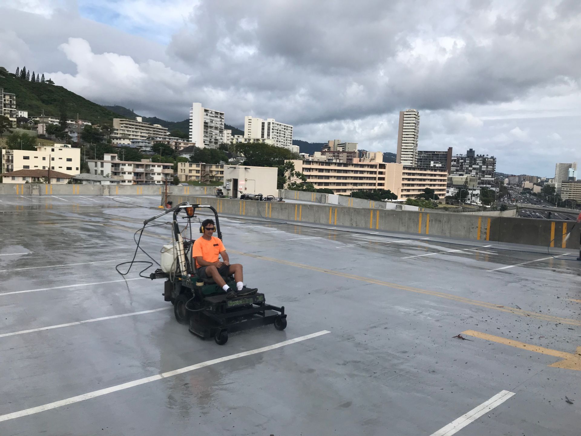 Parking Lot Sweeping