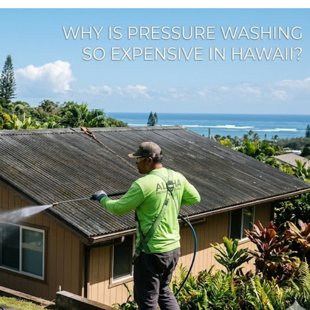 Why is pressure washing so expensive in Hawaii