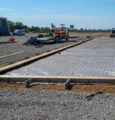Installing Monolithic Foundation