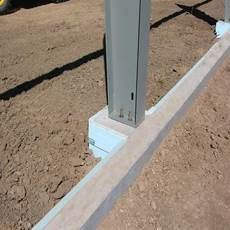 Perimeter Foundation With Steel Column
