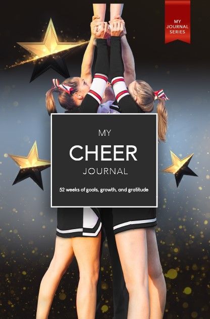 The cover of a book called my cheer journal