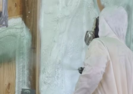 spray foam contractor in residential denver area home