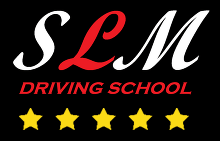 S L M Driving School  logo