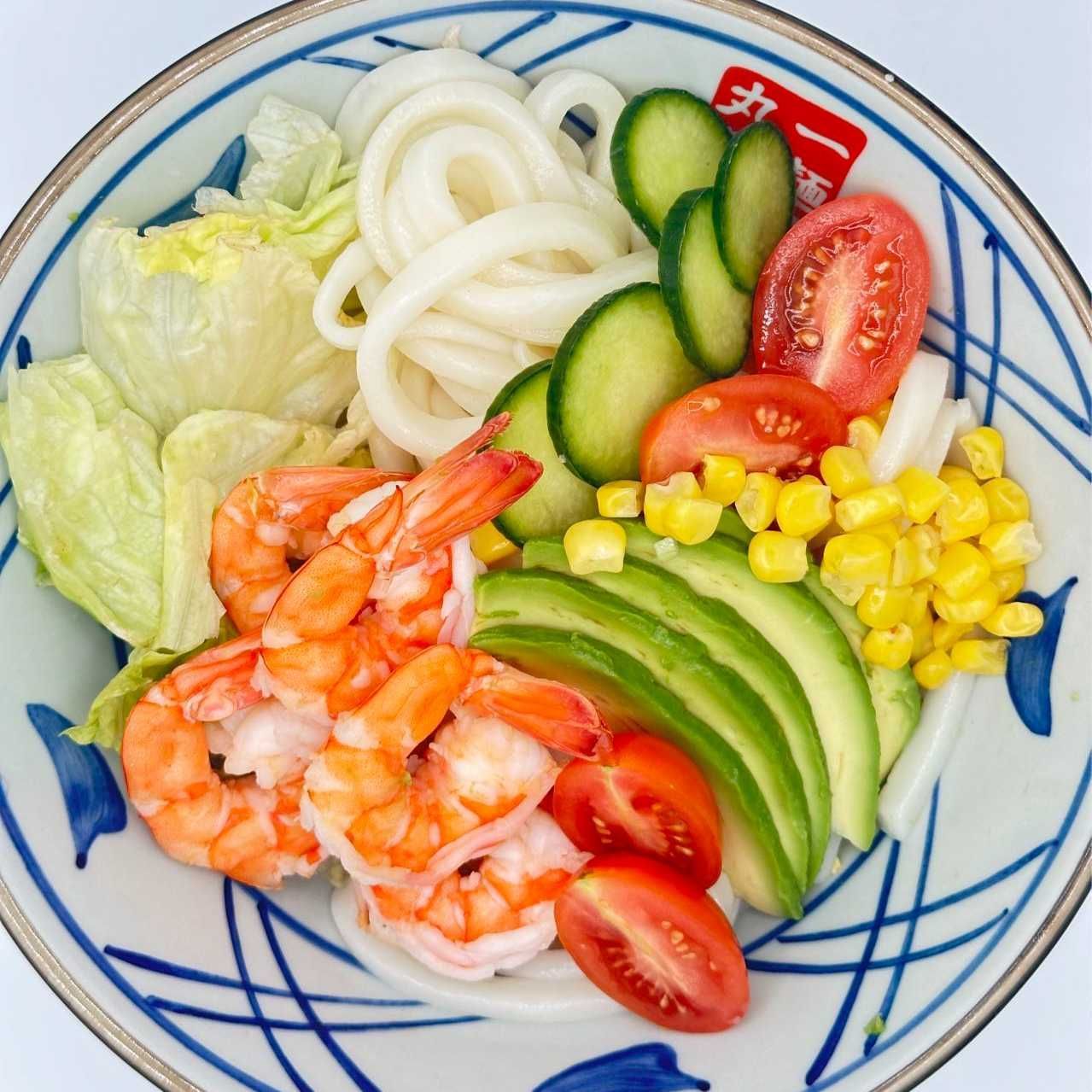 Maruichi Shrimp Avocado Salad udon