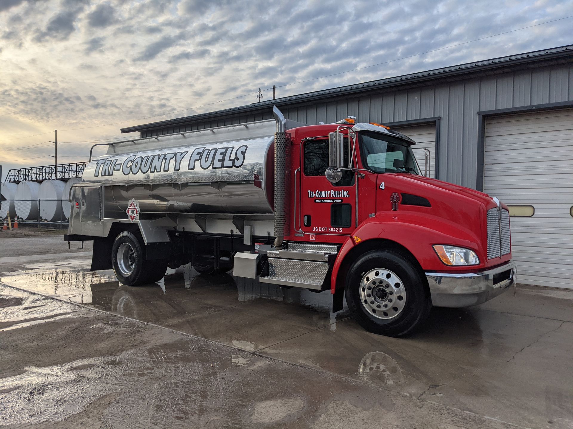 Tri-County Fuels Red Truck — Metamora, OH — Tri -County Fuels Inc.