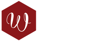 A red hexagon with a white letter w inside of it.