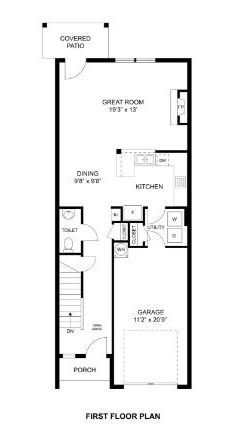 A black and white floor plan of a house.