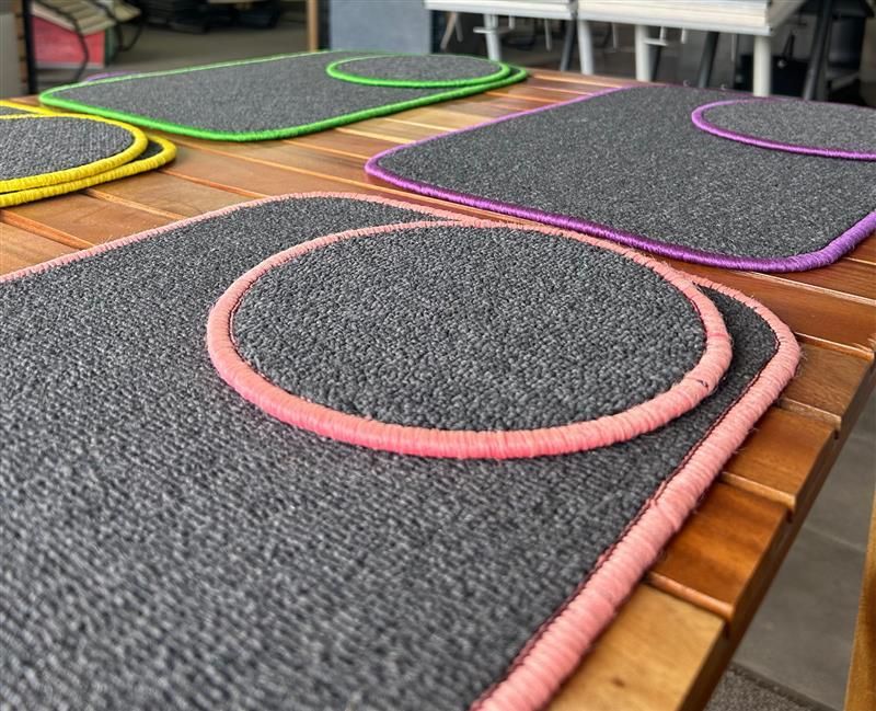 Placemats from rugs — Flooring - Bundaberg Carpets and Vinyls