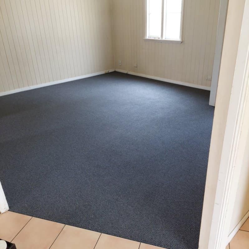 Empty Room After Carpet Installation