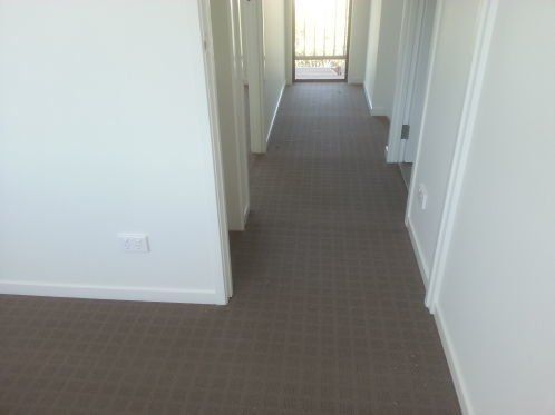 Hallway With Carpet Flooring — Flooring - Bundaberg Carpets and Vinyls