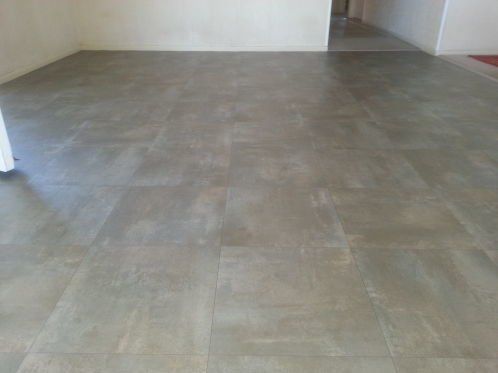 Living Room With Tiled Flooring — Flooring - Bundaberg Carpets and Vinyls