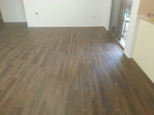 Vinyl Flooring In Living Room — Flooring - Bundaberg Carpets and Vinyls
