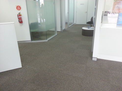 Carpet Flooring In Office — Flooring - Bundaberg Carpets and Vinyls