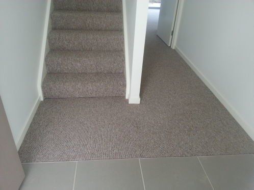 Carpeted Floor And Stairs — Flooring - Bundaberg Carpets and Vinyls
