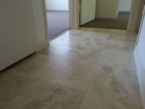 Tiled Bedroom Hallway — Flooring - Bundaberg Carpets and Vinyls