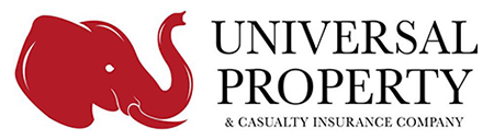 A blue progressive logo on a white background