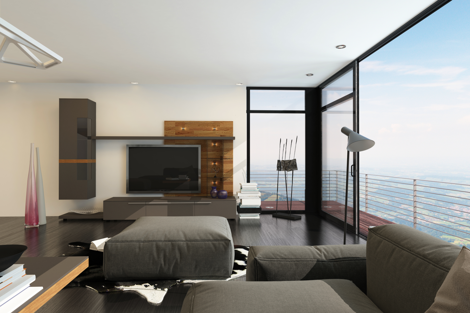 Red car with severe damage to the rear, loaded on a tow truck.