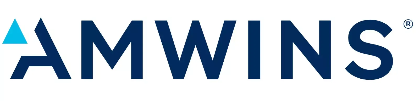 A blue progressive logo on a white background