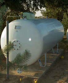 propane storage tank