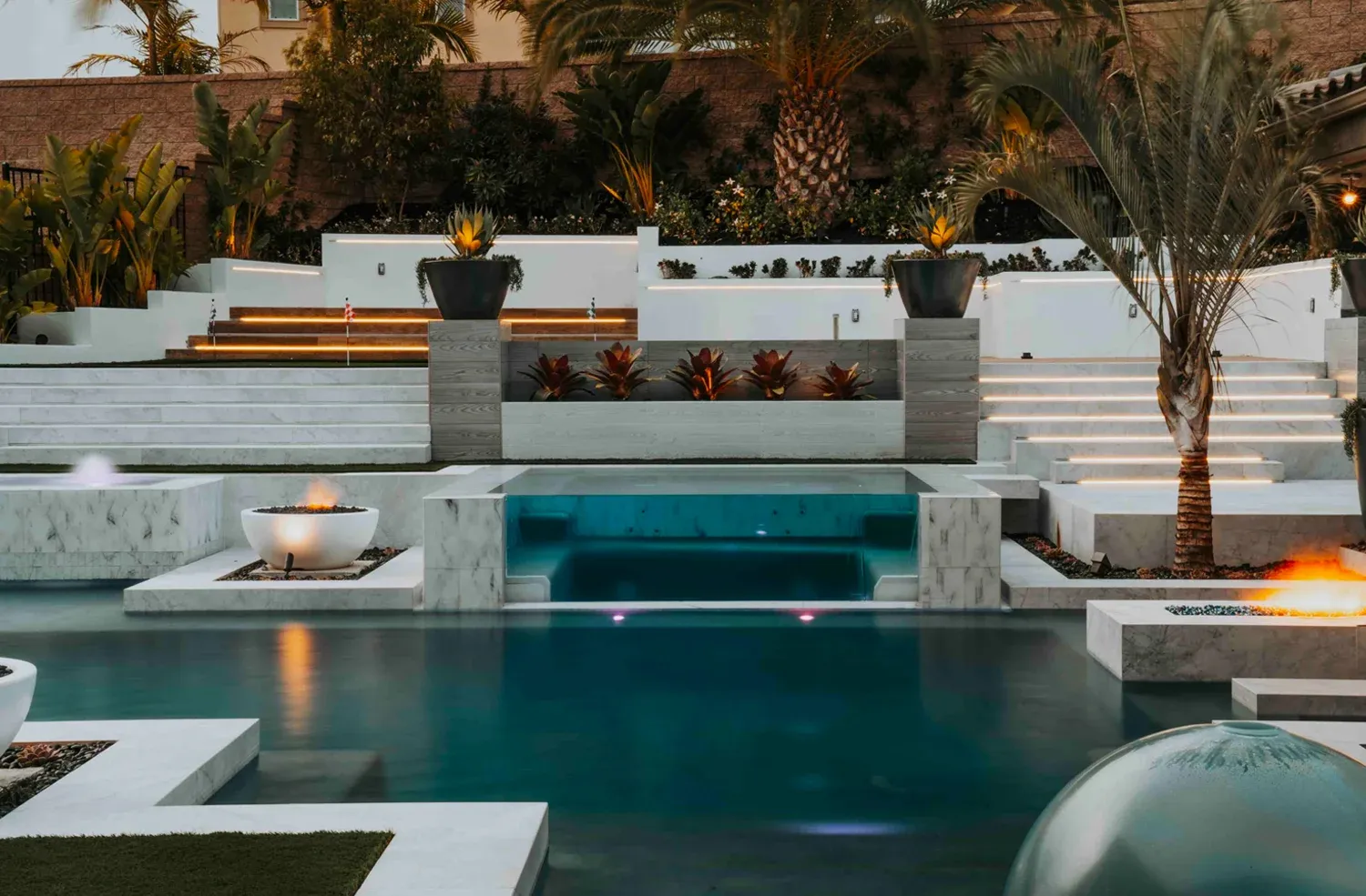 Pool Contractor project in Houston, TX - Example of custom pool 1 Pool Contractor project in Houston, TX - Example of custom pool 1