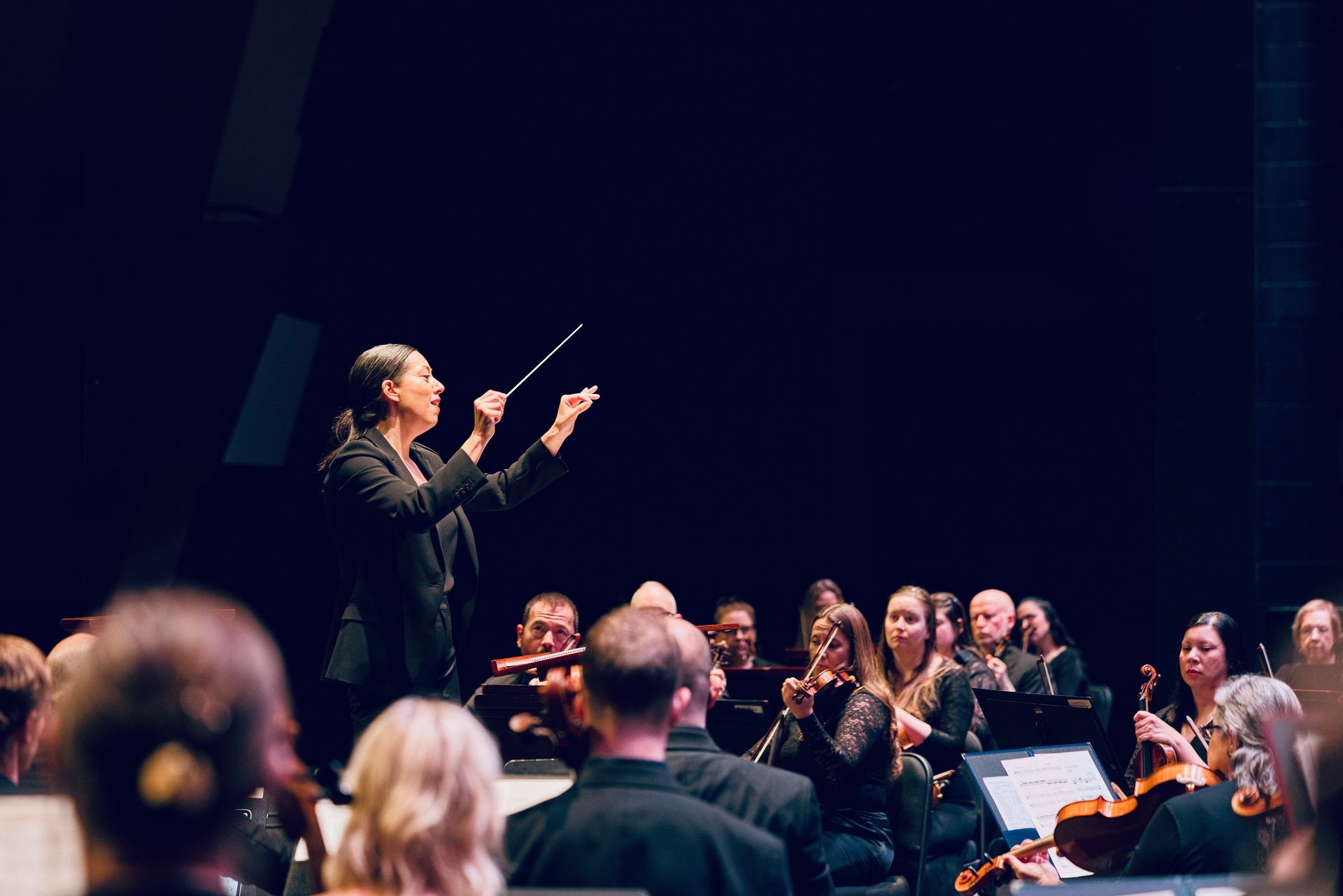Valery Saul conducting photo