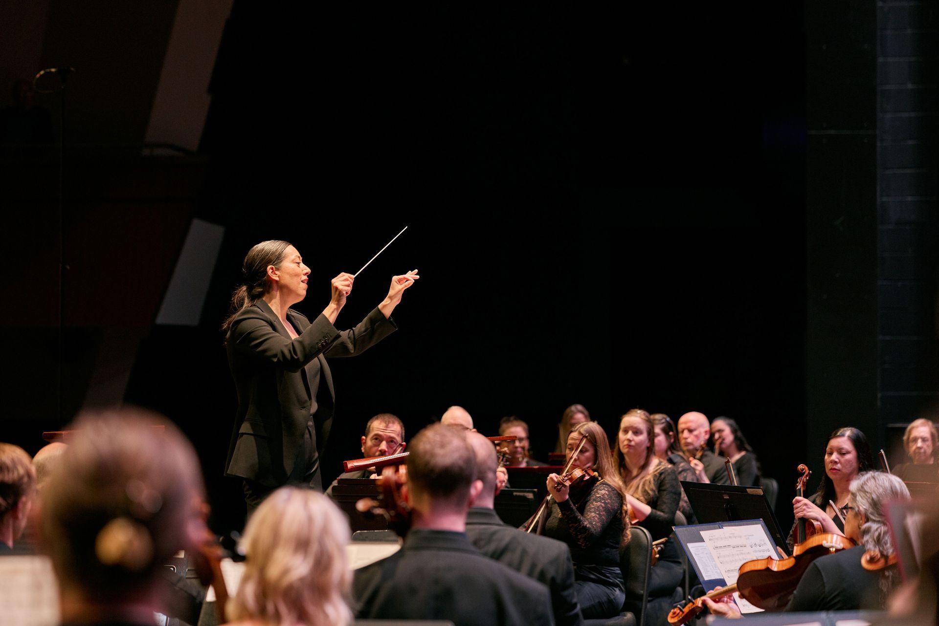Valery Saul conducting photo