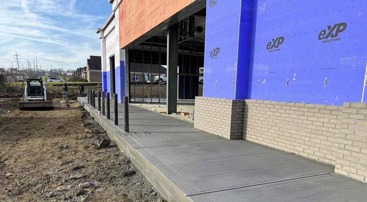 Concrete Sidewalks and Walkways Cincinnati Custom Concrete