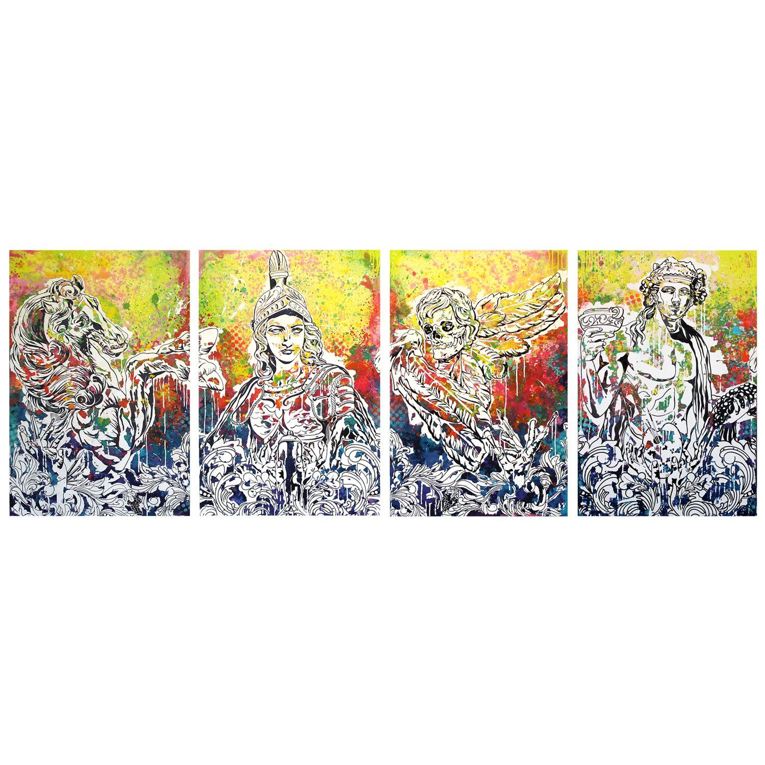 art, painting, donatella azygous, comissioned art, los angeles, female artist, wine, vino, italy, italian wine