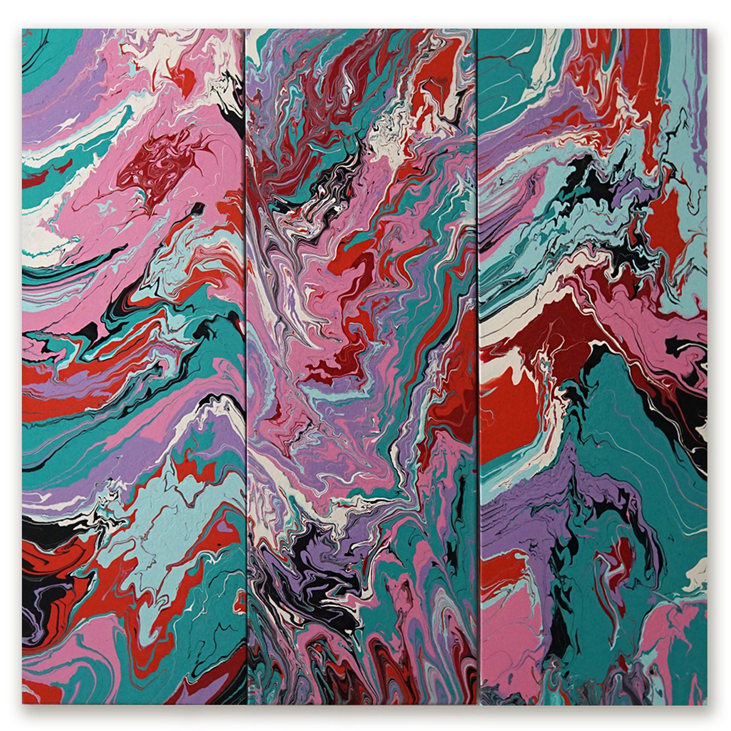 art, abstract painting, donatella azygous, comissioned art, los angeles, female artist