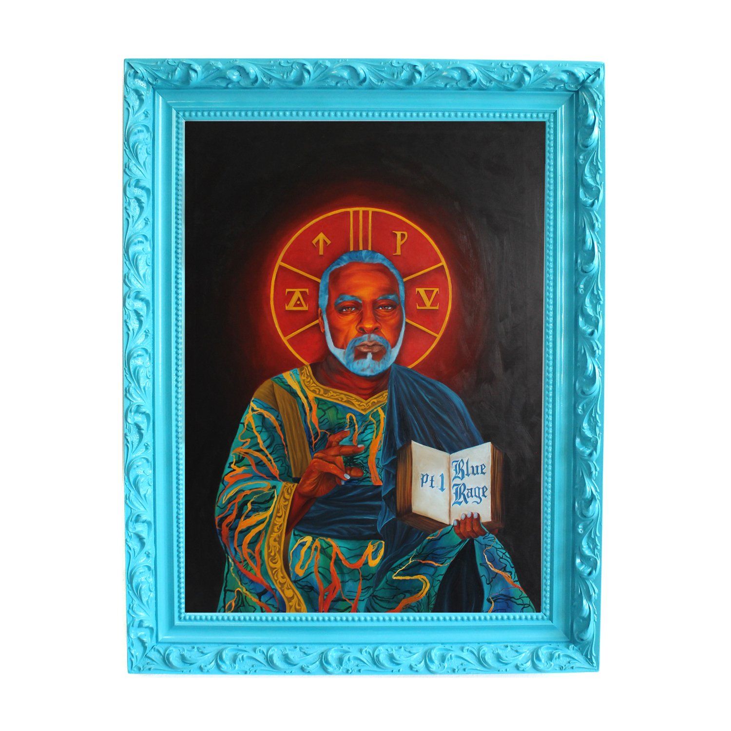 oil painting, tookie williams, donatella azygous, unholy ones