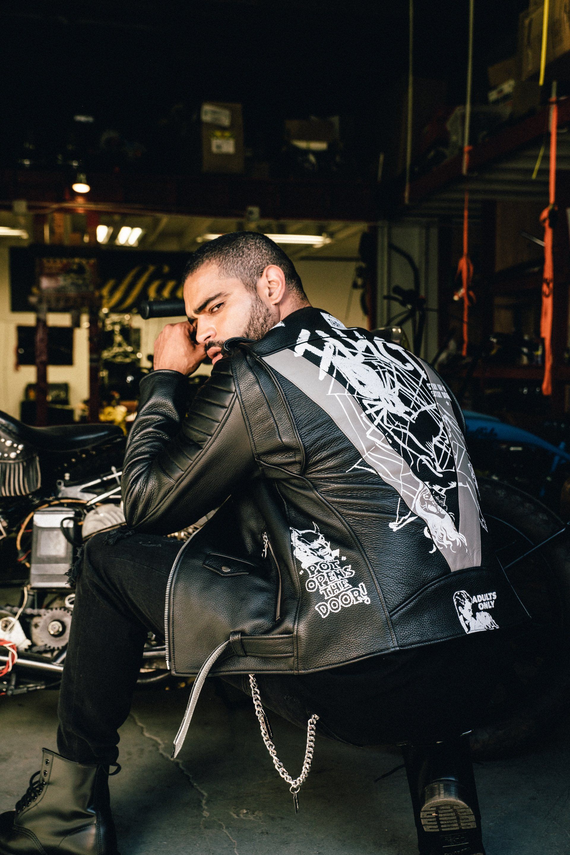 donatella azygous, creative direction, leather, design, los angeles,  california