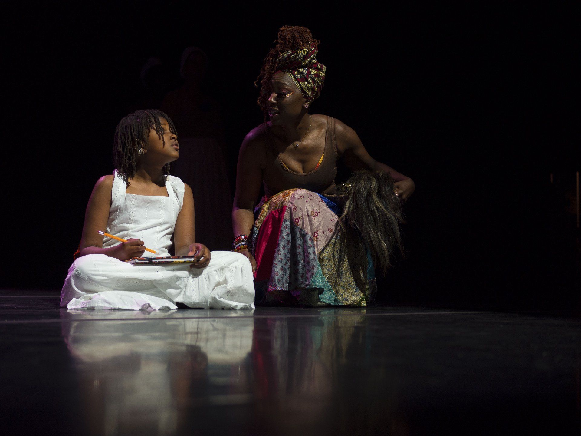 Lady with Kid Dancing— Oakland, CA — SambaMix