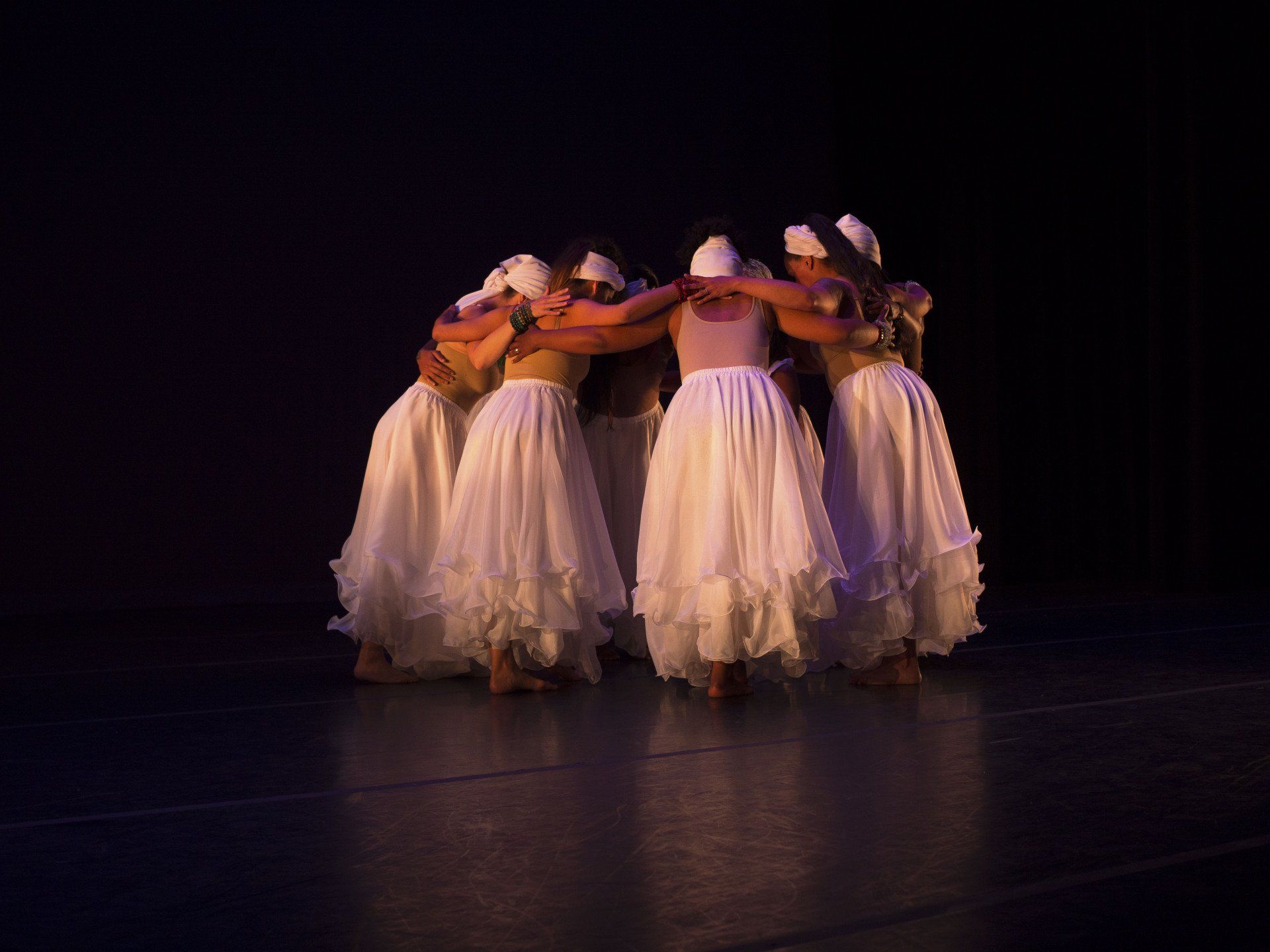 Dancers in White Costume — Oakland, CA — SambaMix