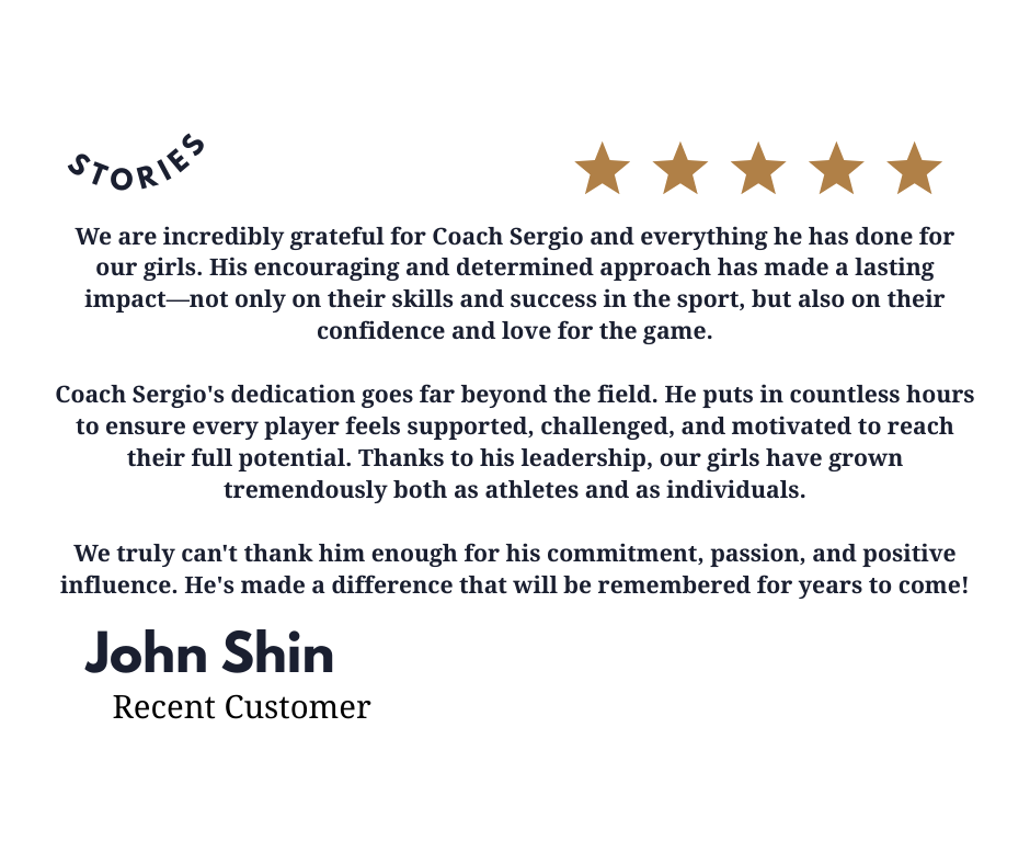John Shin testimonial bubble