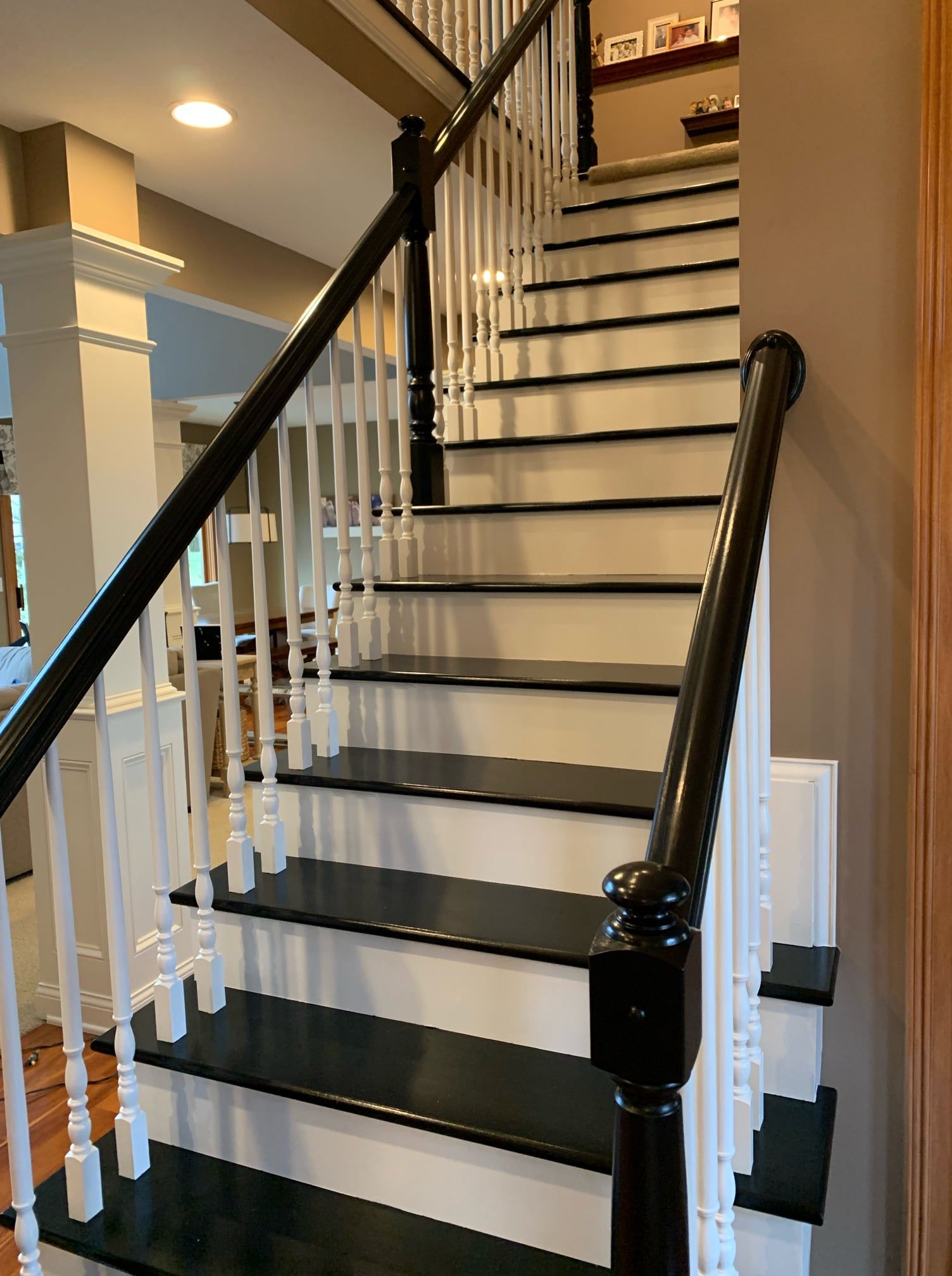 After Paint Home Stairs — Pataskala, OH — Ripley Painting